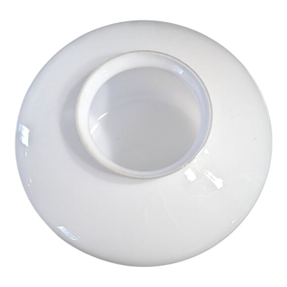 School House Light Globe White Milk Glass Ceiling Light Globe 8" Farmhouse VTG - Picture 8 of 8